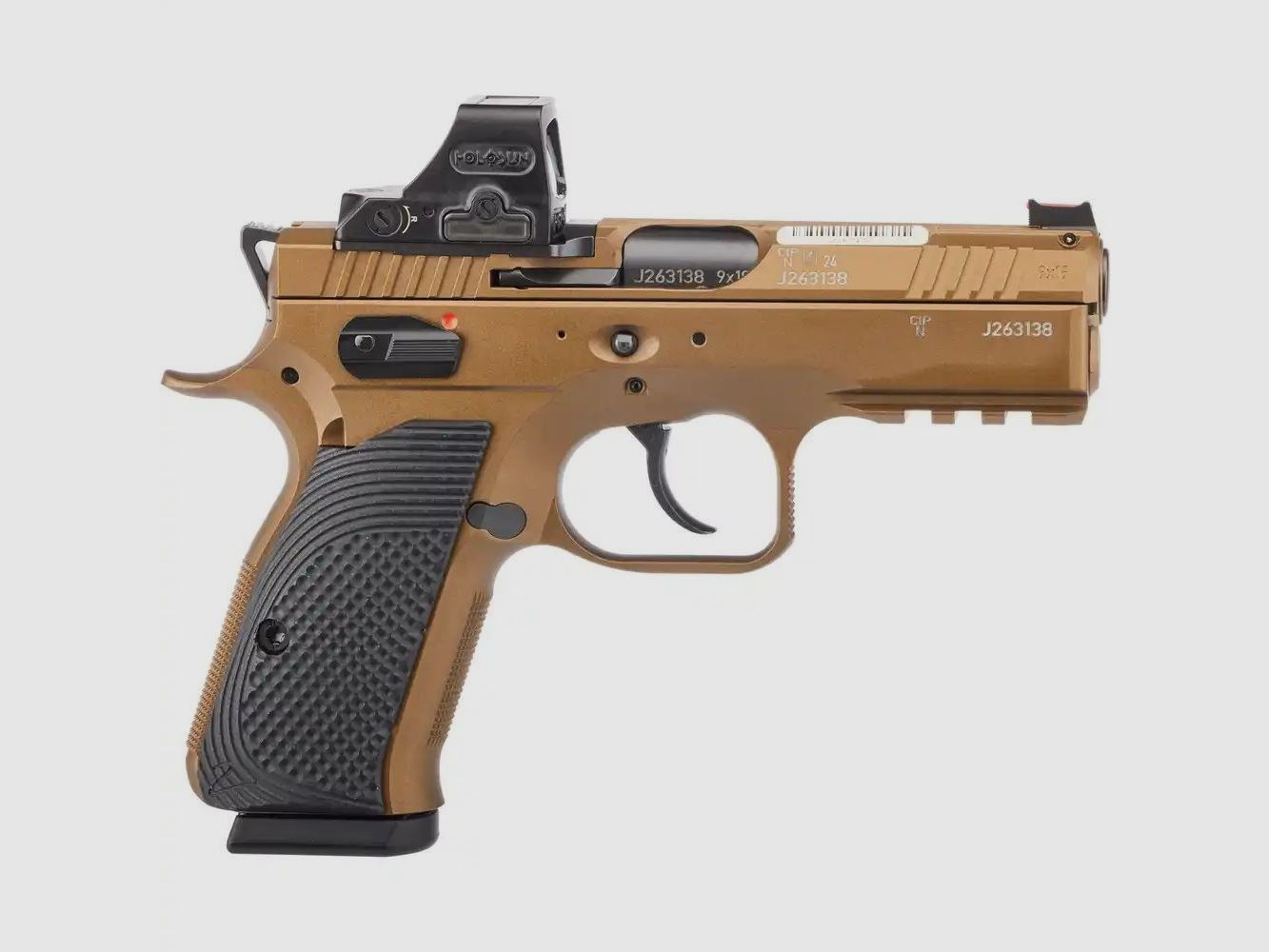 BROŃ PISTOLET CZ SHADOW 2 COMPACT HOLOSUN HE508T, zdjęcie 5 z 11
