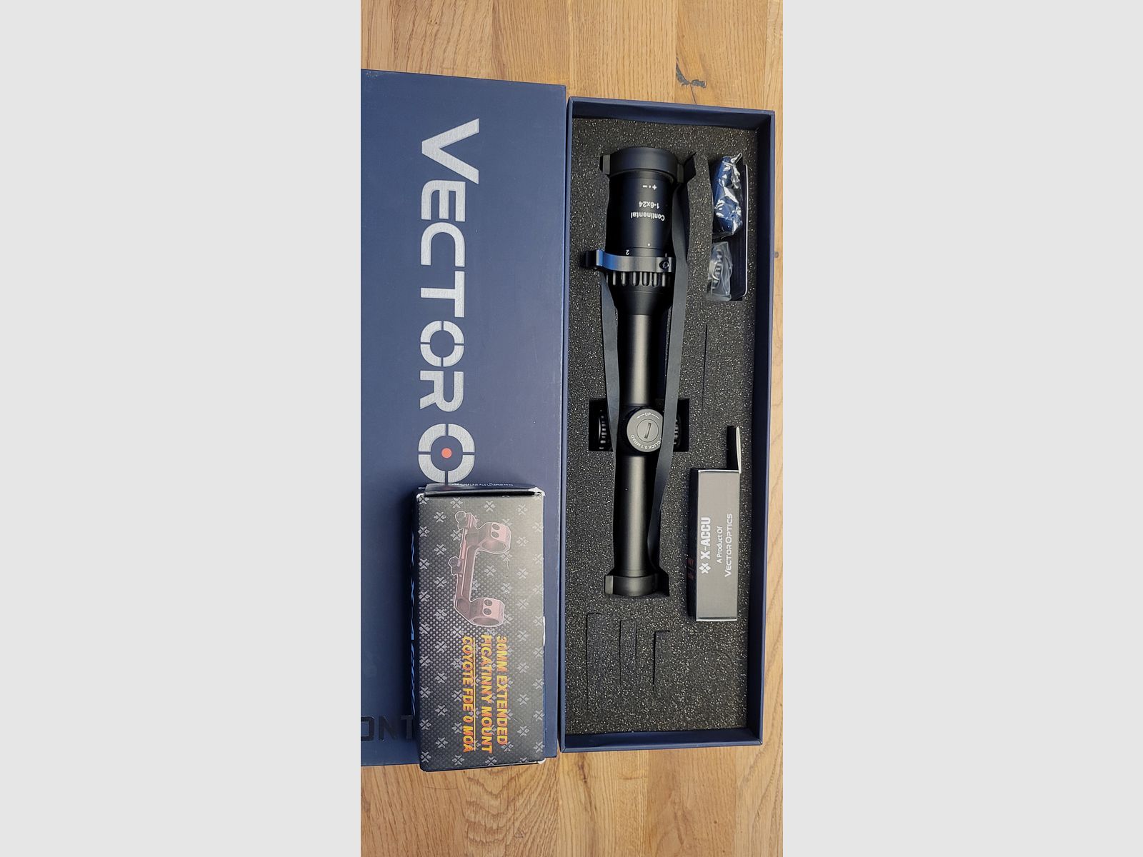 Vector Optics Continental X6 1-6x24 SCOC-23T