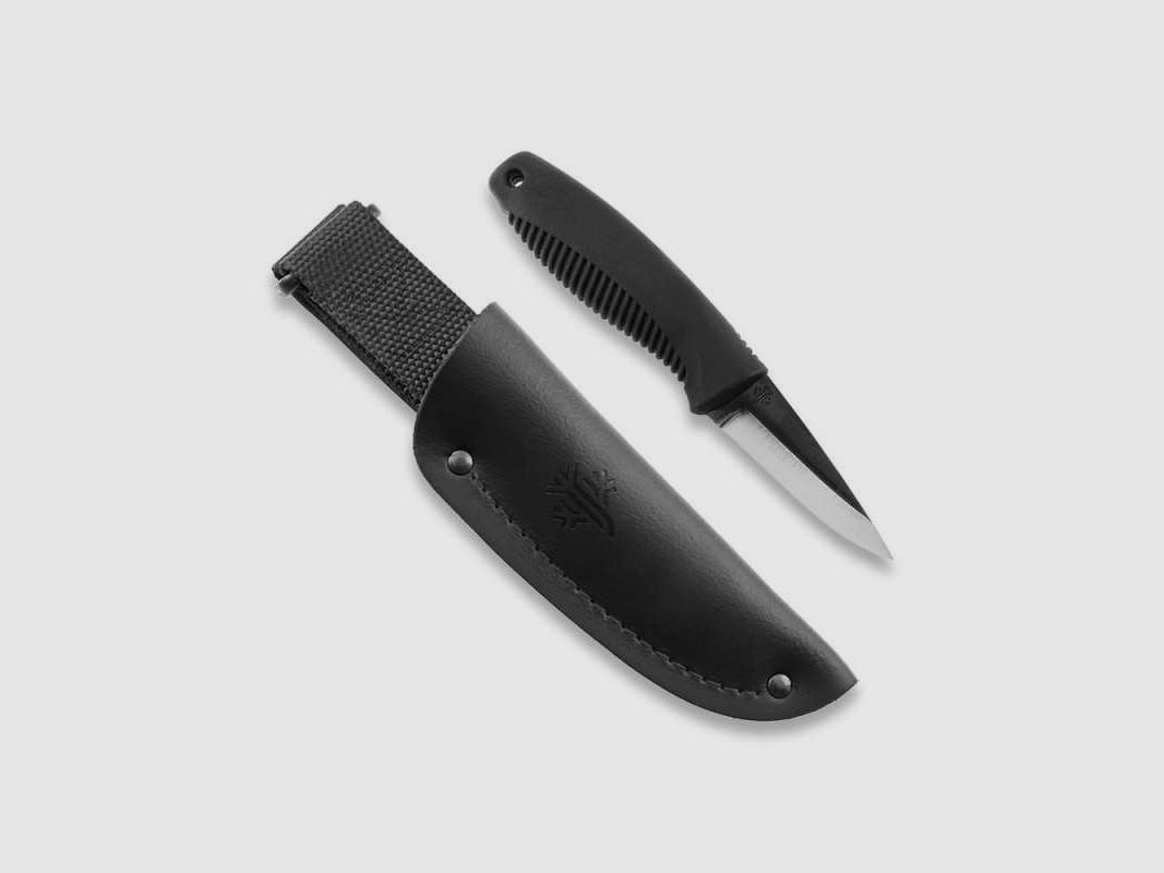 Peltonen Knives Ranger Cub M23 Pikkusissi FJP300 schwarz Lederscheide