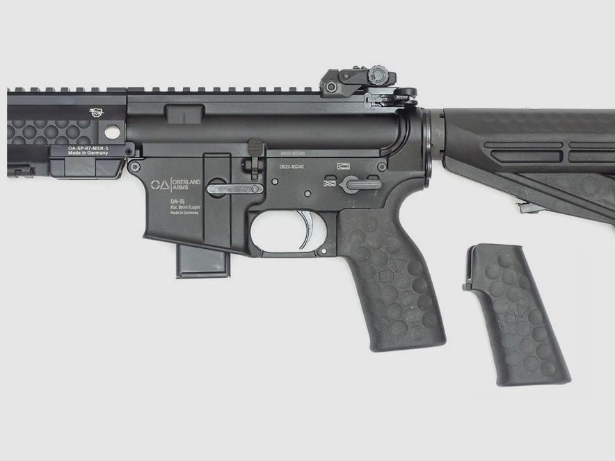 OA-15 PR M9 KURZ, 12" schwerer Lauf, OA MSR Handguard 9,5", beids. Sicherung, OA M4-Schaft PR-M9-S