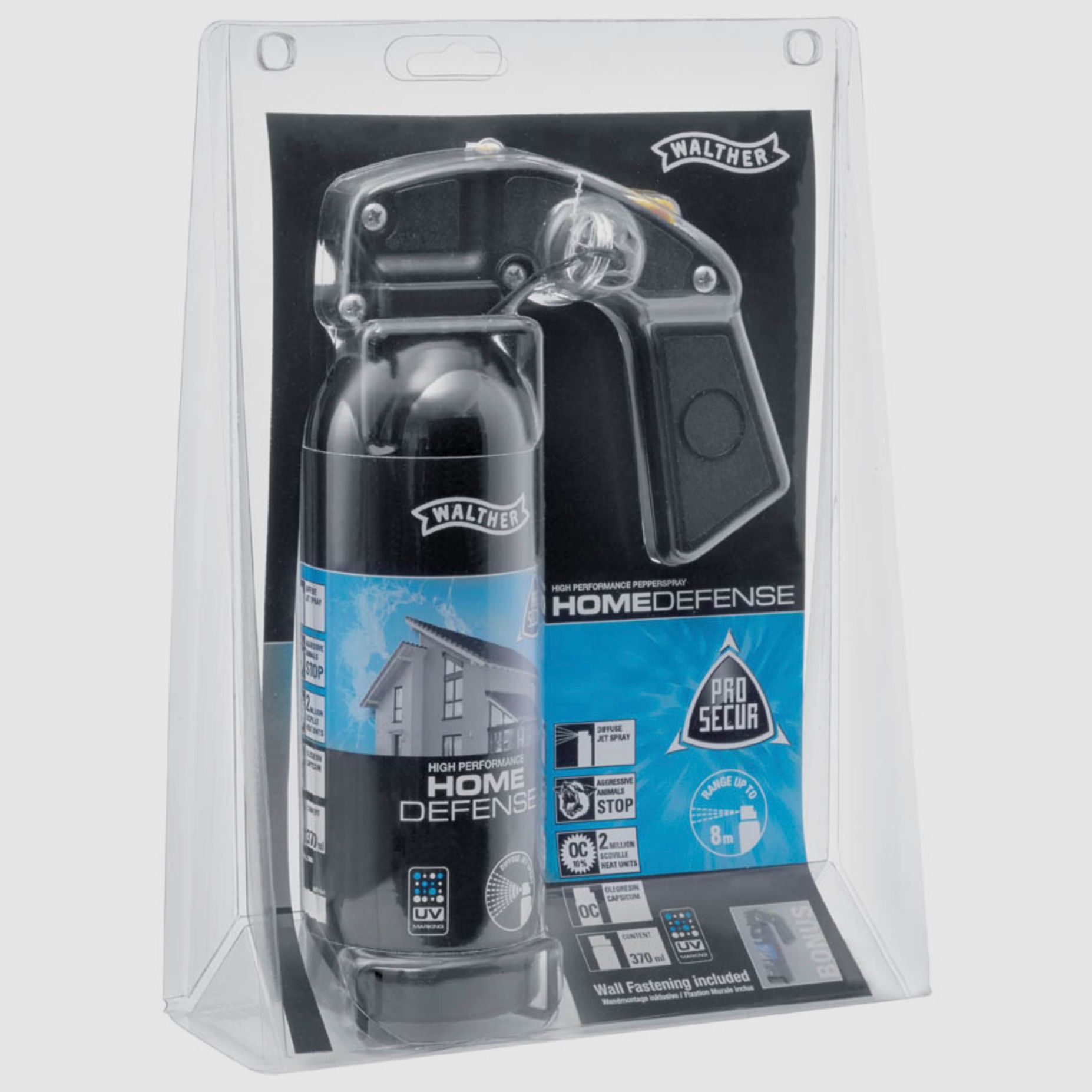 Umarex 2.2020 Walther Home Defense Abwehrspray 370 ml konischer Strahl