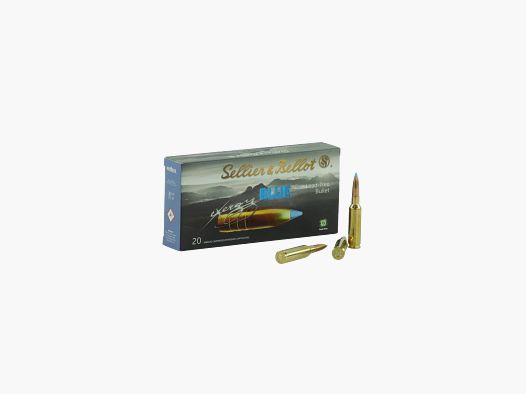 S&B 6,5 Creedmoor TXRG blu cartucce da caccia senza piombo 120grs
