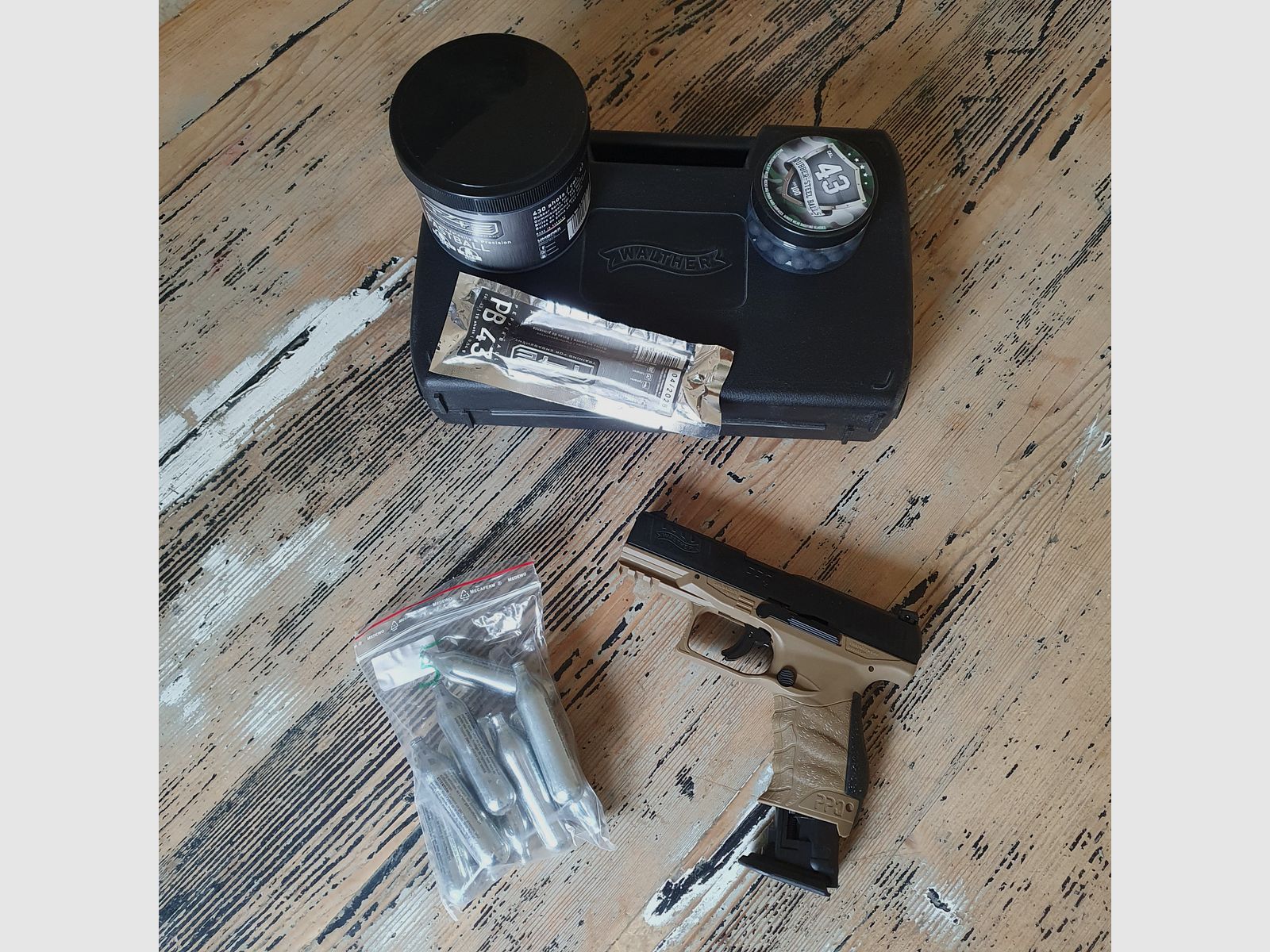 Umarex Walther PPK M2 CO2 braun