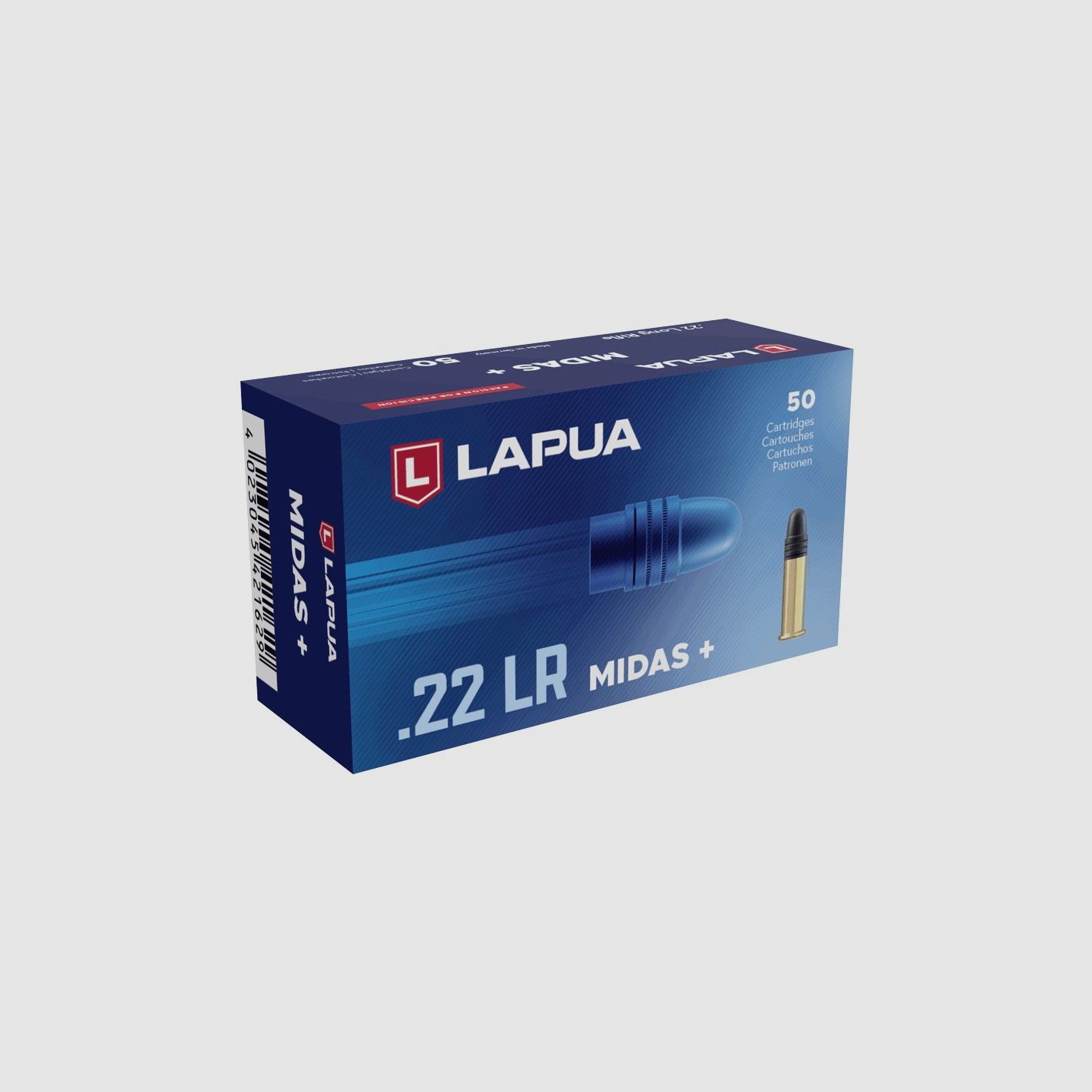 Lapua Midas + naboje kal. 22 LR 40 grs 50 szt., zdjęcie 1 z 2