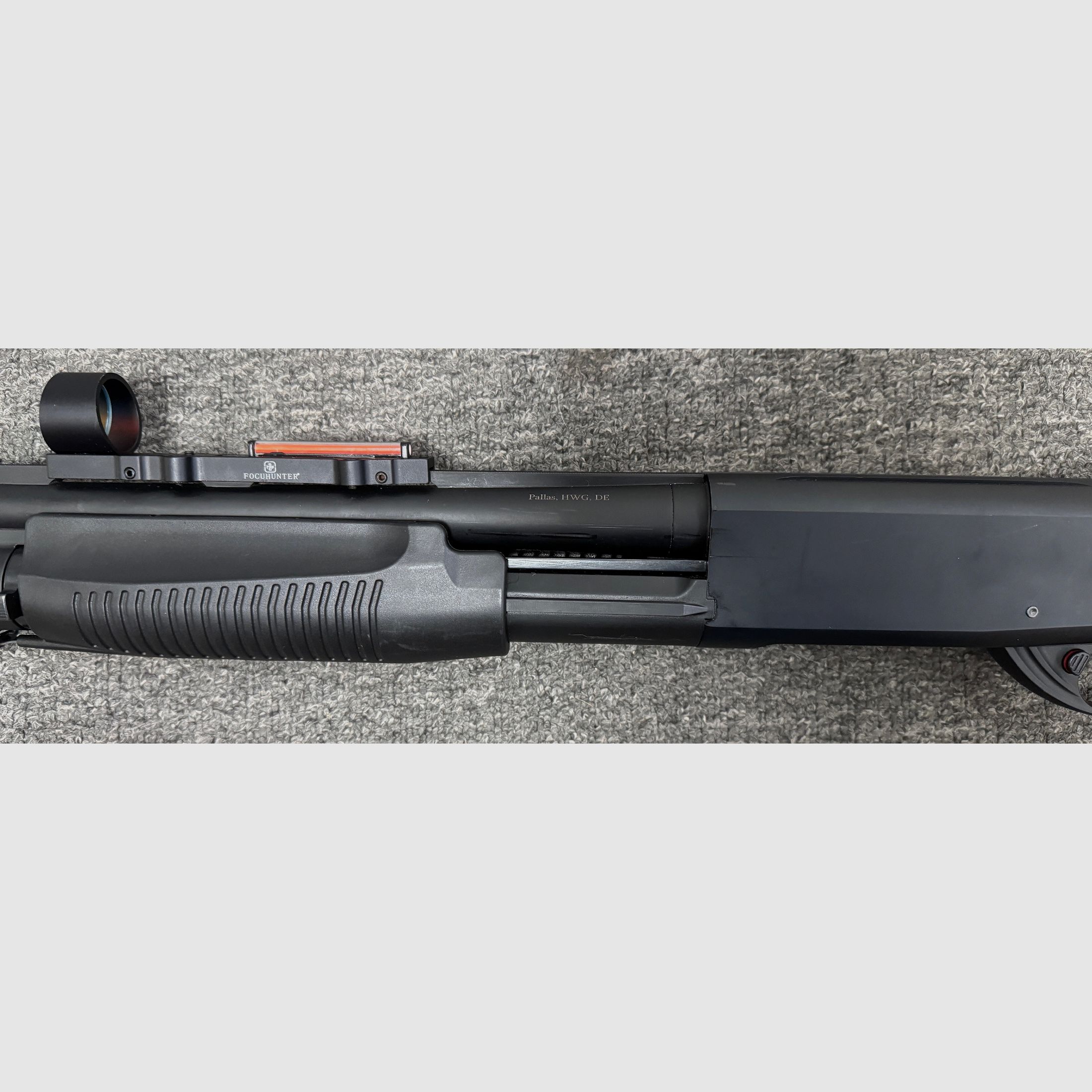 Selbstladeflinte  Pallas 12/76, umschaltbar auf VRF mit Optik