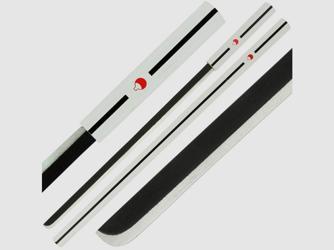 Bamboo Sword White Naruto Sasuke