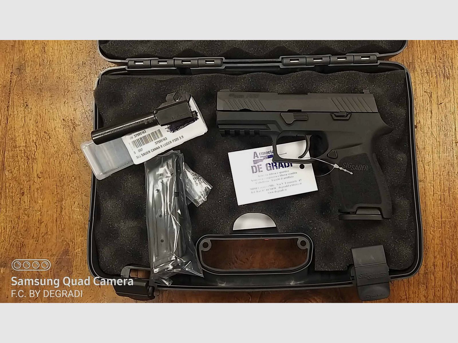 SIG SAUER P320 S-MATCH 3,9” 9X21, afbeelding 1 van 3