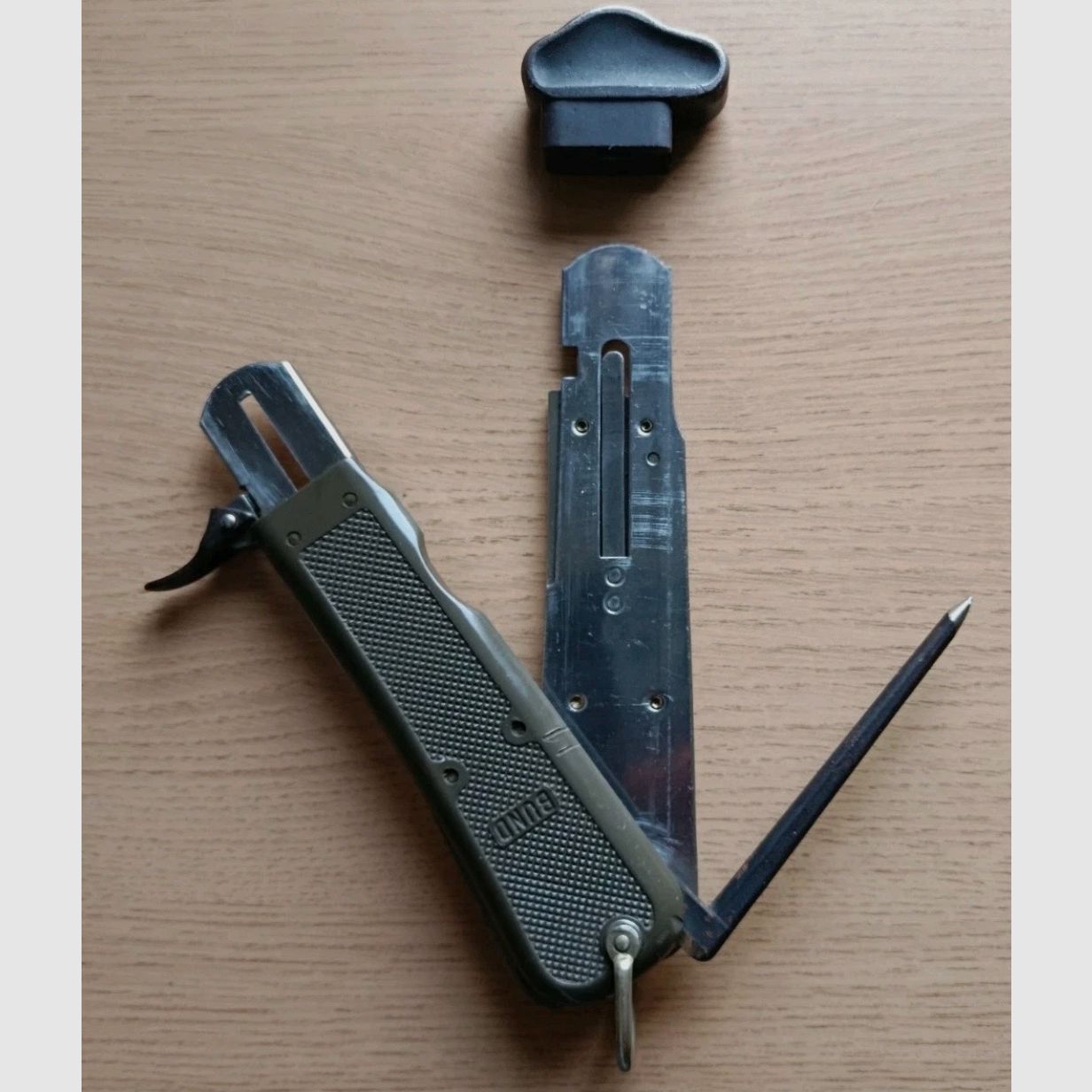 Fallschirmjäger, Kapp Messer der deutschen Bundeswehr, für deutsche Kunden, nur der Griff erhältlich