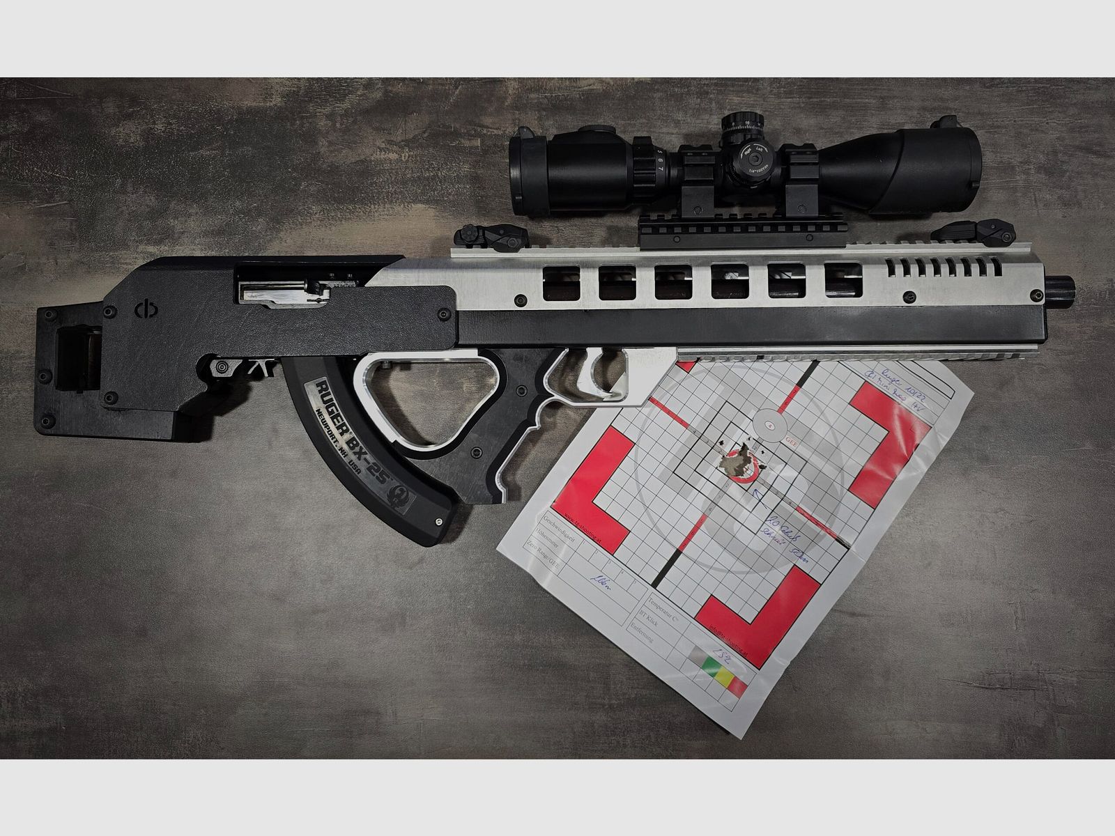 Ruger 10/22 Sonderanfertigung cal. 22L.r Gebraucht! Sehr gute Schußleistung!, Bild 3 von 3