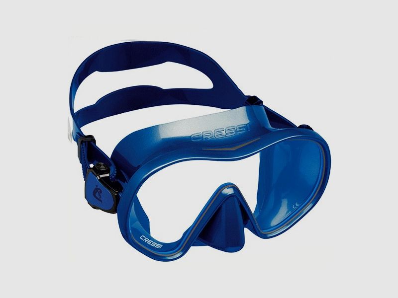 CRESSI F DUAL / BLAU METALL