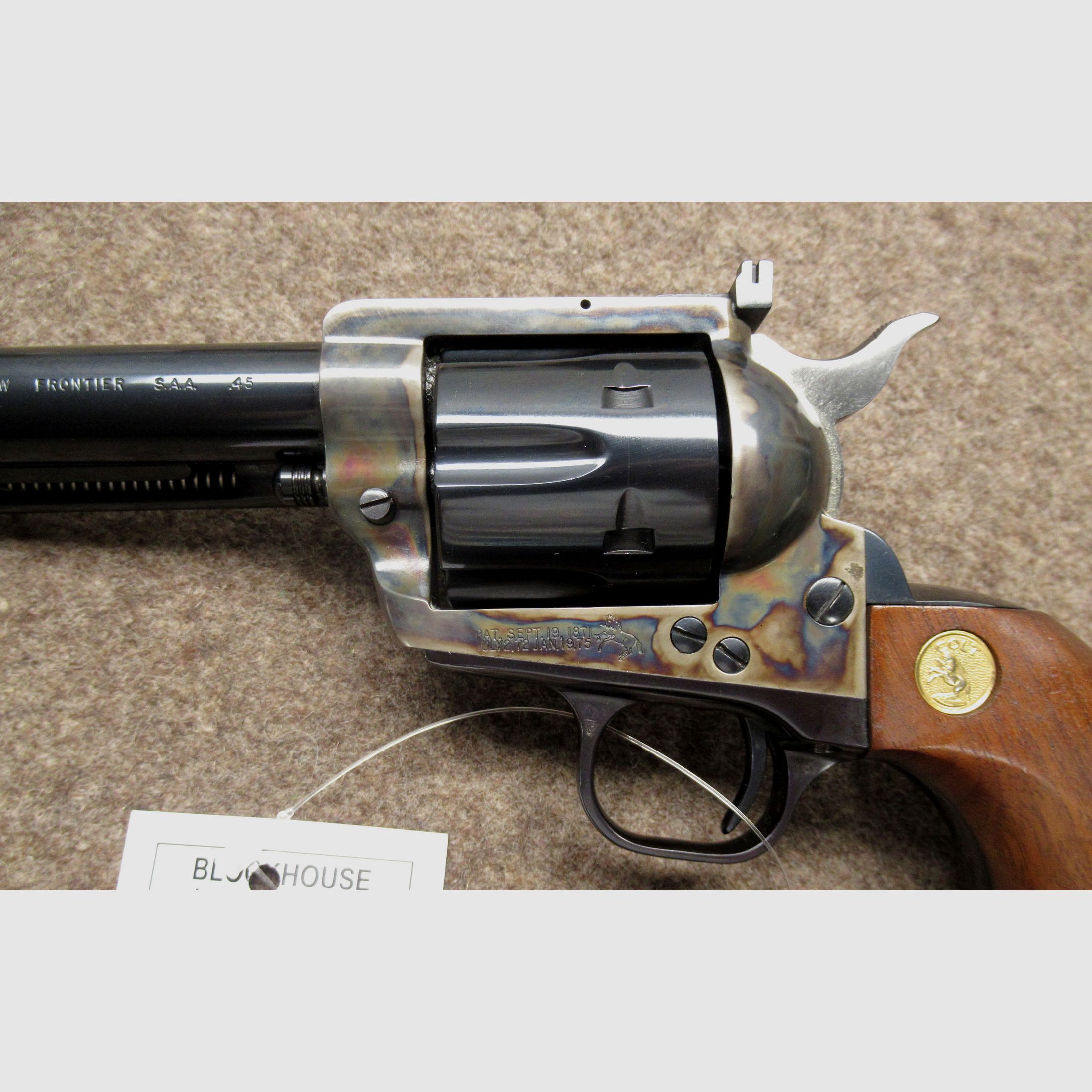 AB-79 revolver COLT mod. SAA New Frontier cal. .45LC, immagine 3 di 3