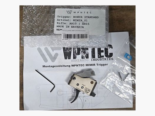 WPN-TEC Mimir Abzug, 2 Stage, voll Einstellbar, für AR15 + AR10, neuwertig