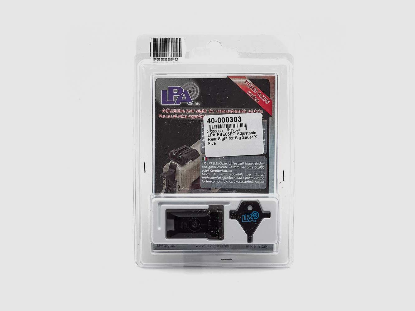 LPA PSE85FO verstellbare Kimme für Sig Sauer X Five, Bild 2 von 3