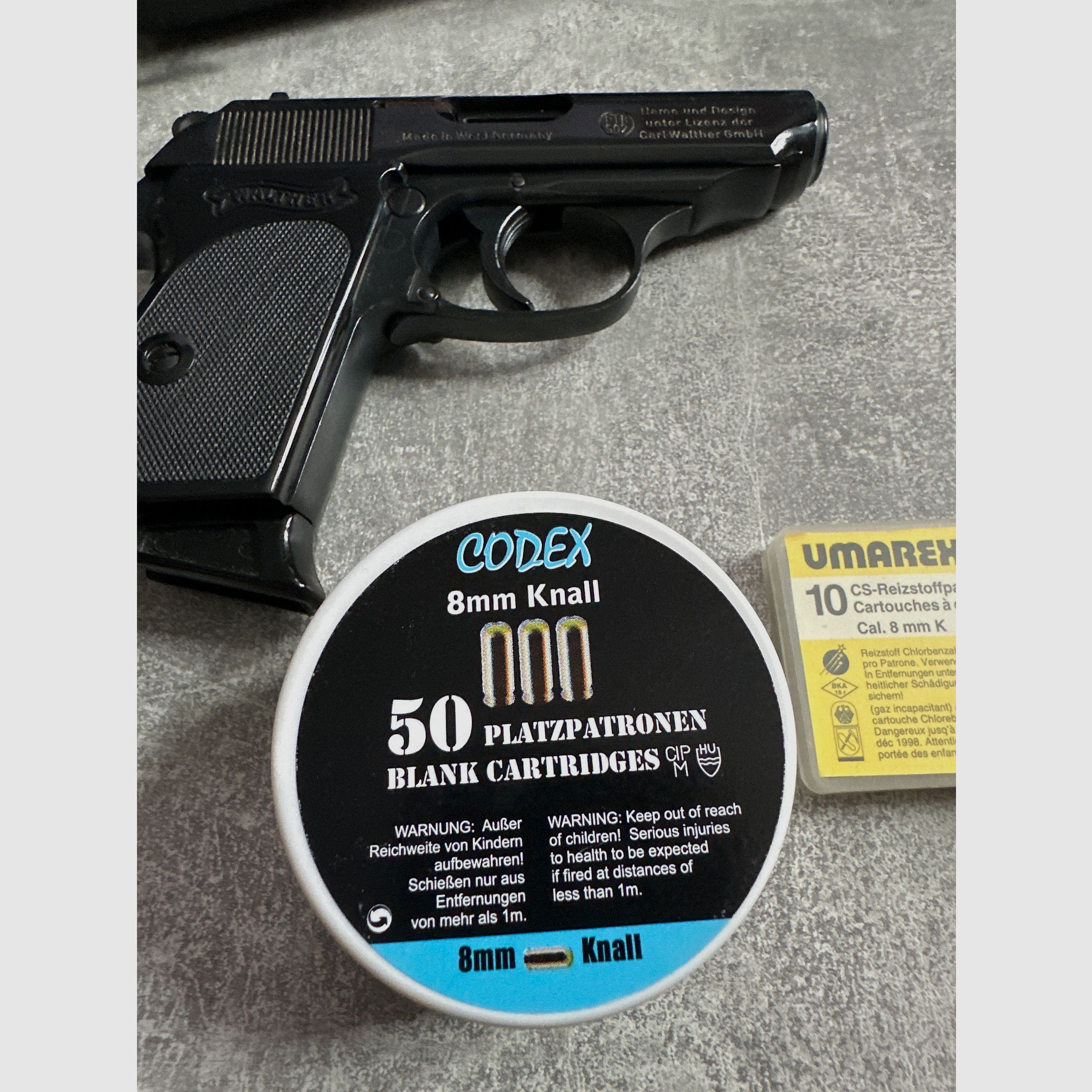 Walther Mod.PPK kal.8 mm PTB 502