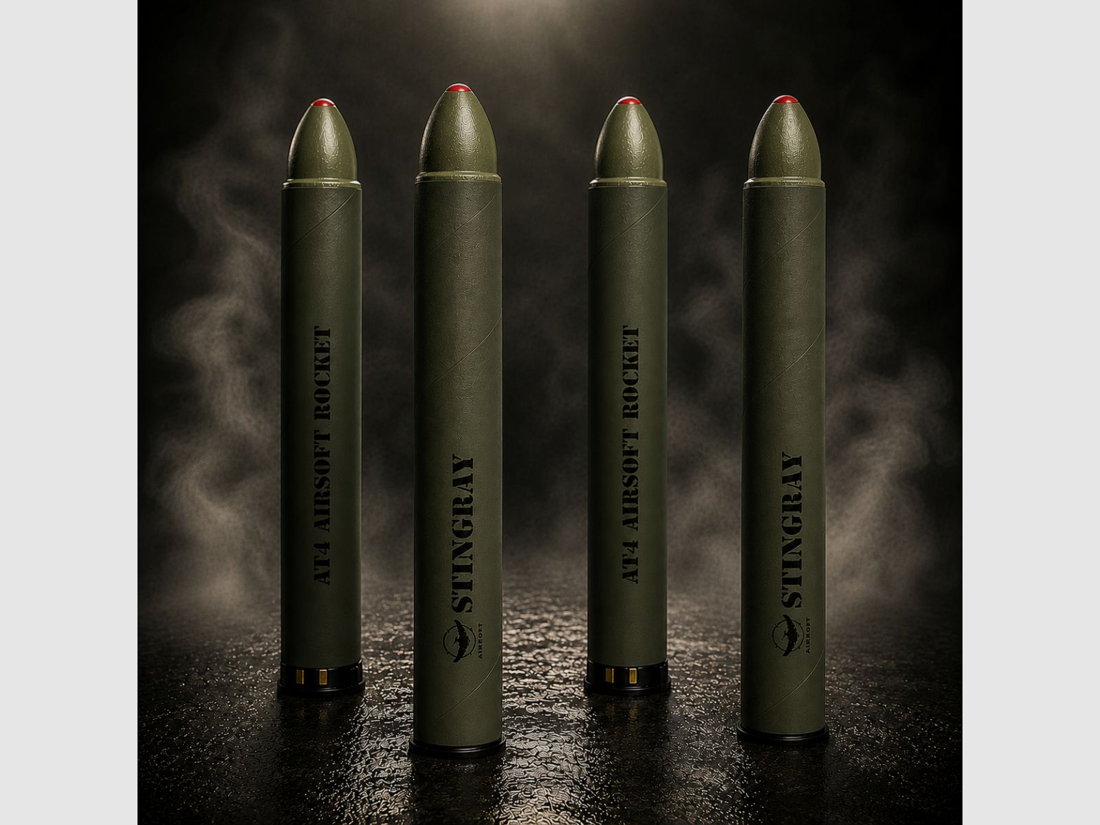 Rockets Stingray AT4 avec projectile de marquage (pack de 4)