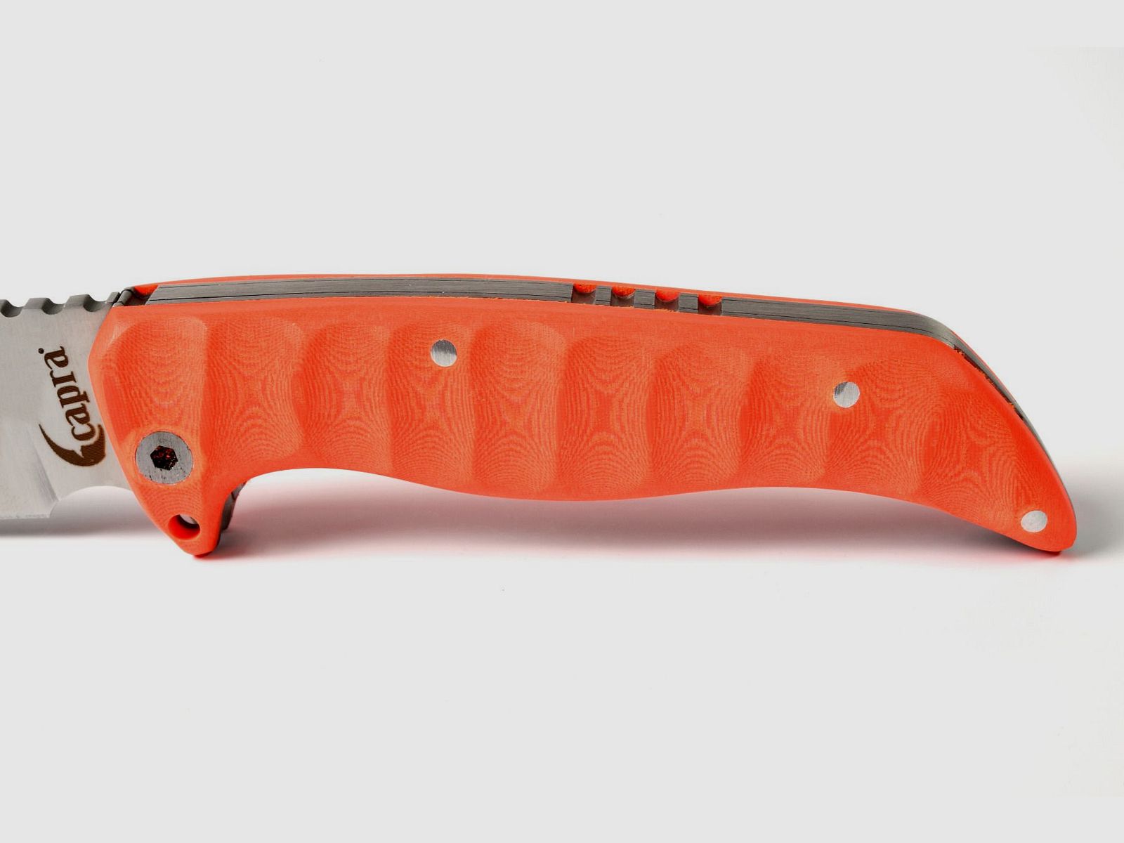 capra Jagd-Klappmesser "UETLIBERG" Micarta orange, Bild 16 von 20