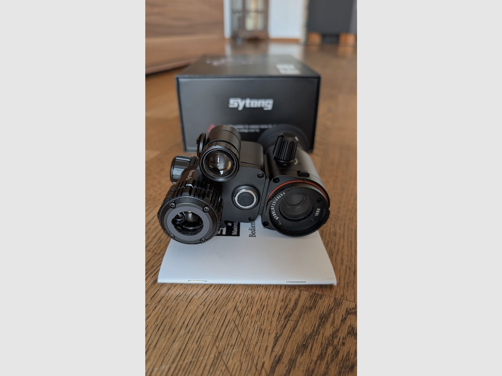 Night vision device attachment Sytong HT99 – Top condition including invoice and universal adapter