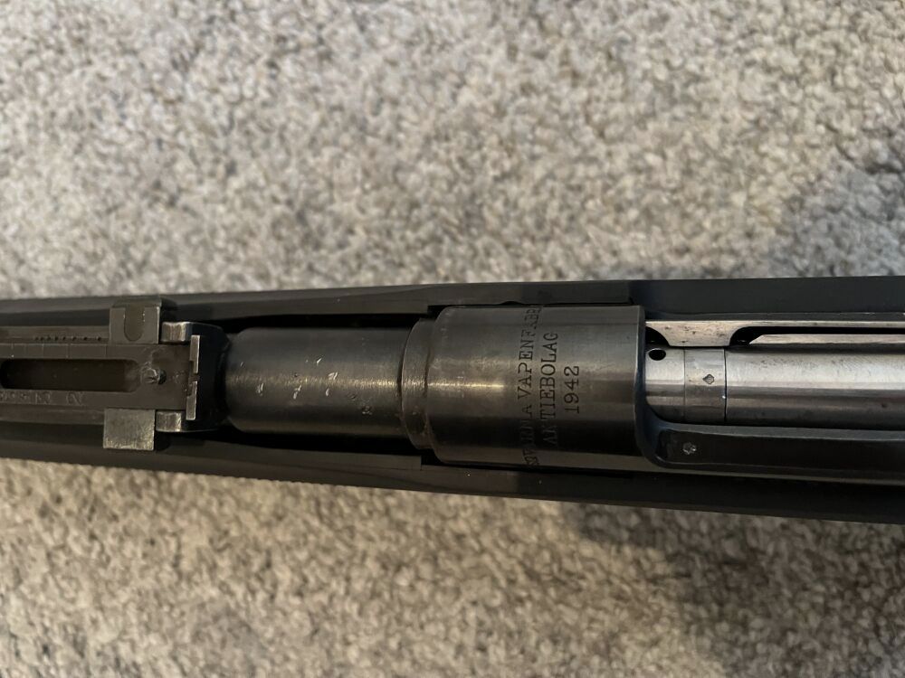HUSQVARNA Weapon Factory Corporation 1942 Swedish Mauser