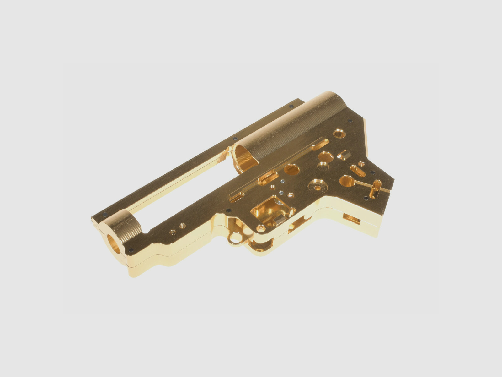 Airsoft Gearbox Shell - QSC V2 (8mm) Delta Armory Gold