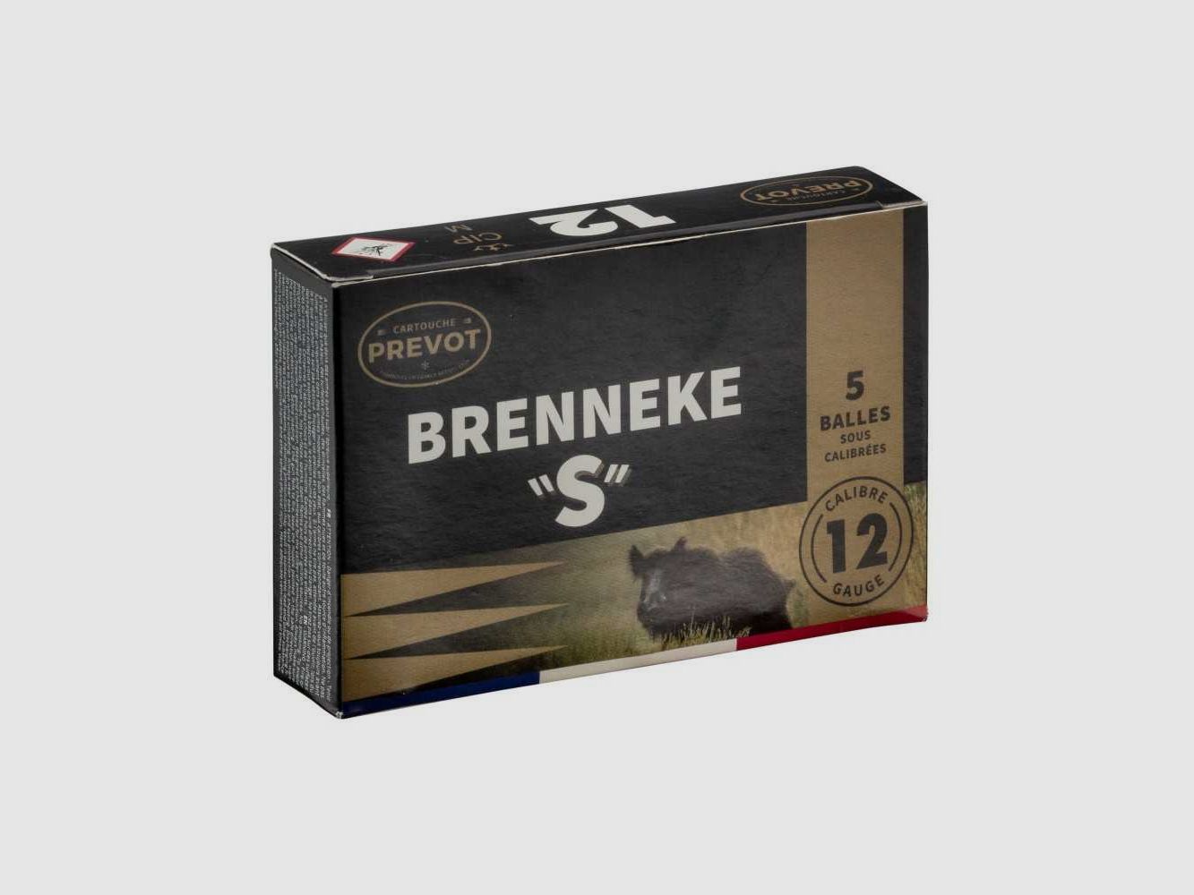 Unterkaliber-Patrone Prevot Brenneke S C.12/76*, Bild 1 von 3