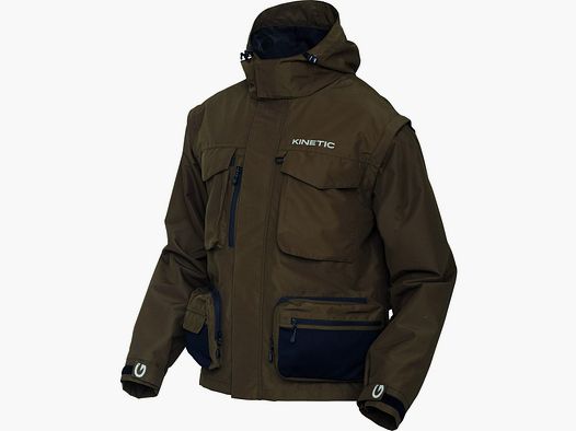 Kinetic Strider ZIP-OFF Jas Olijf - M
