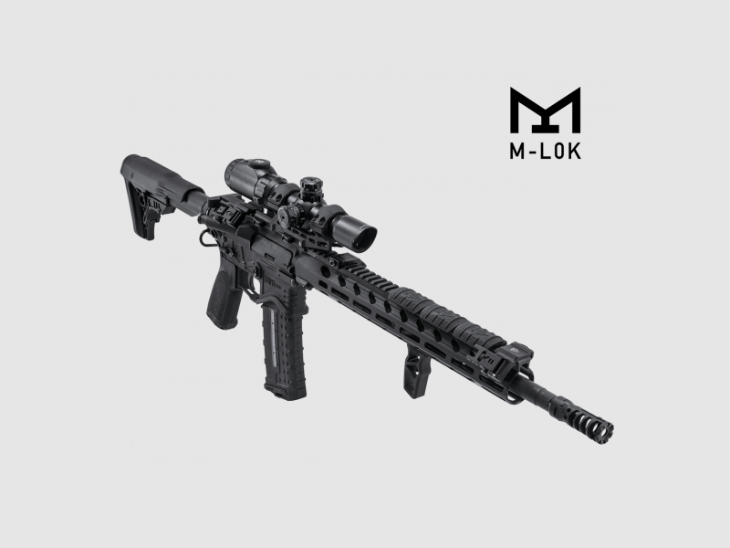 Leapers – Ultra Slim M-LOK Poignée avant – Noire, image 3 sur 7