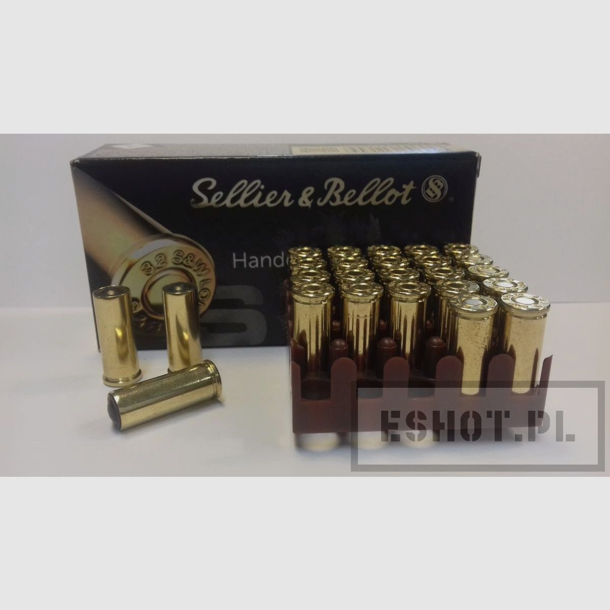 Munitions pour revolver S&B cal. .32 S&W Long WadCut., image 1 sur 3