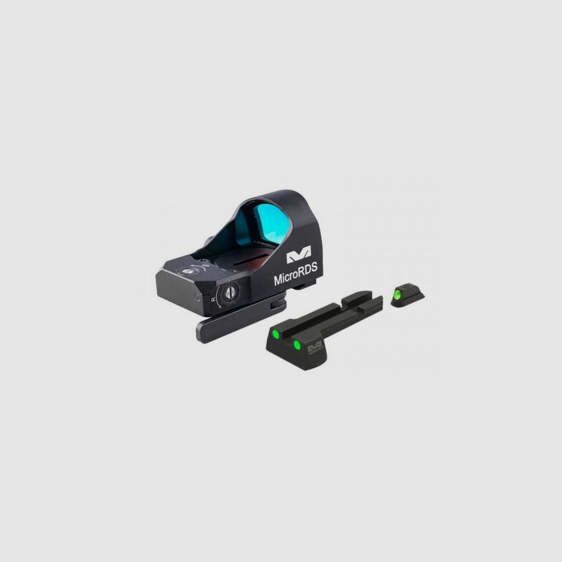 Mepro Light Micro RDS Red Dot mit Montage für Glock