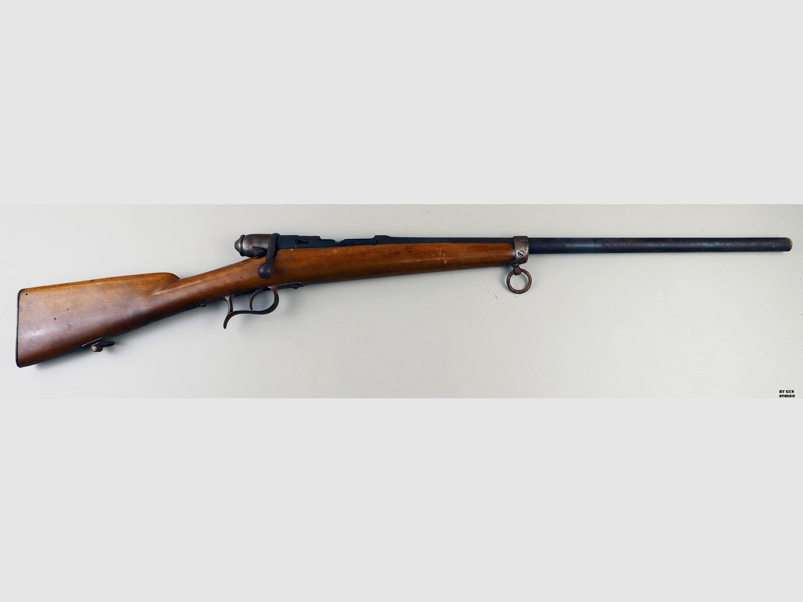 Moschetto antico Vetterli mod. 1870 per uso caccia cal. 28 matr. SNM, immagine 6 di 8