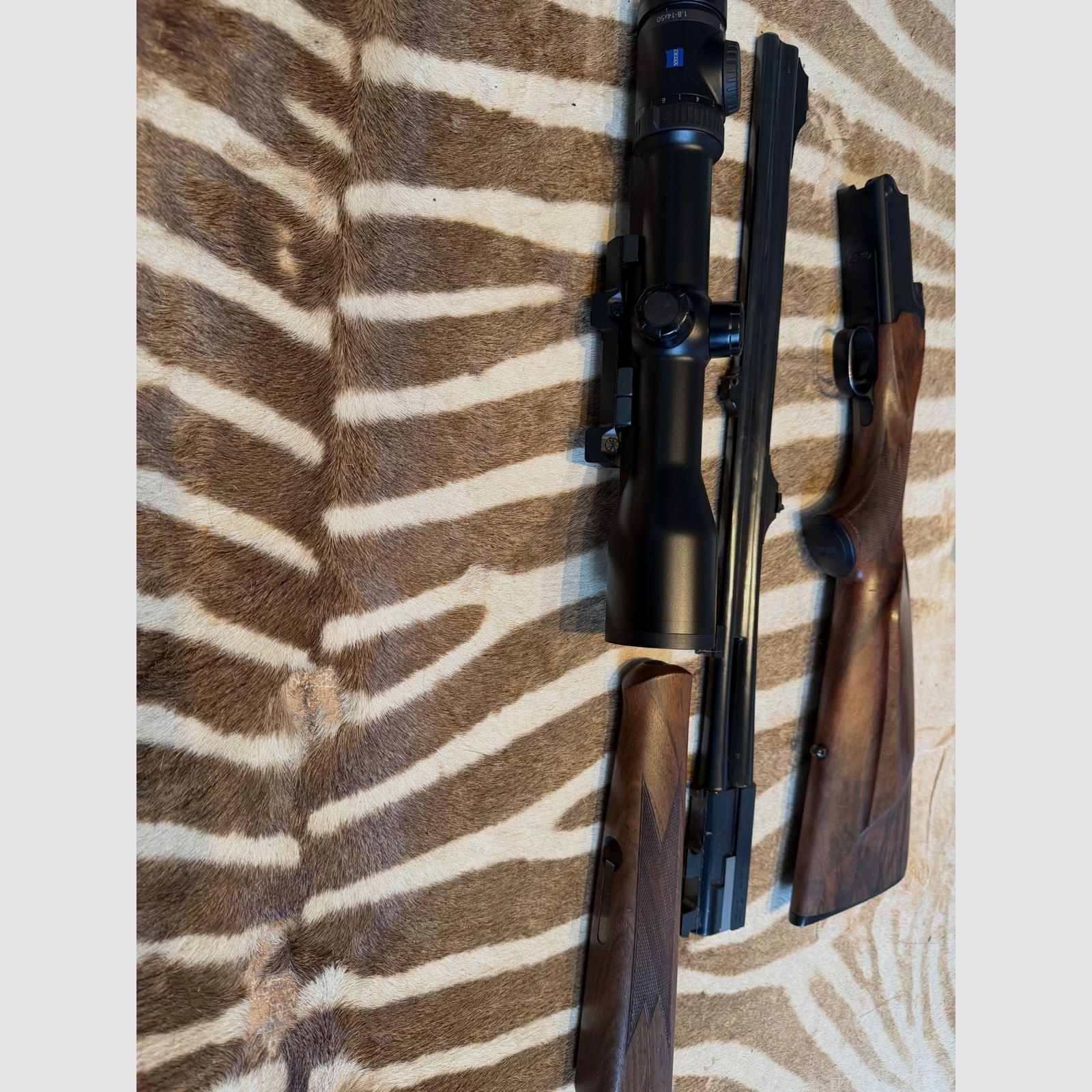 Heym Doppelbüchse 25B - 8x57IRS z Zeiss Victory V8 1.8-14 x 50