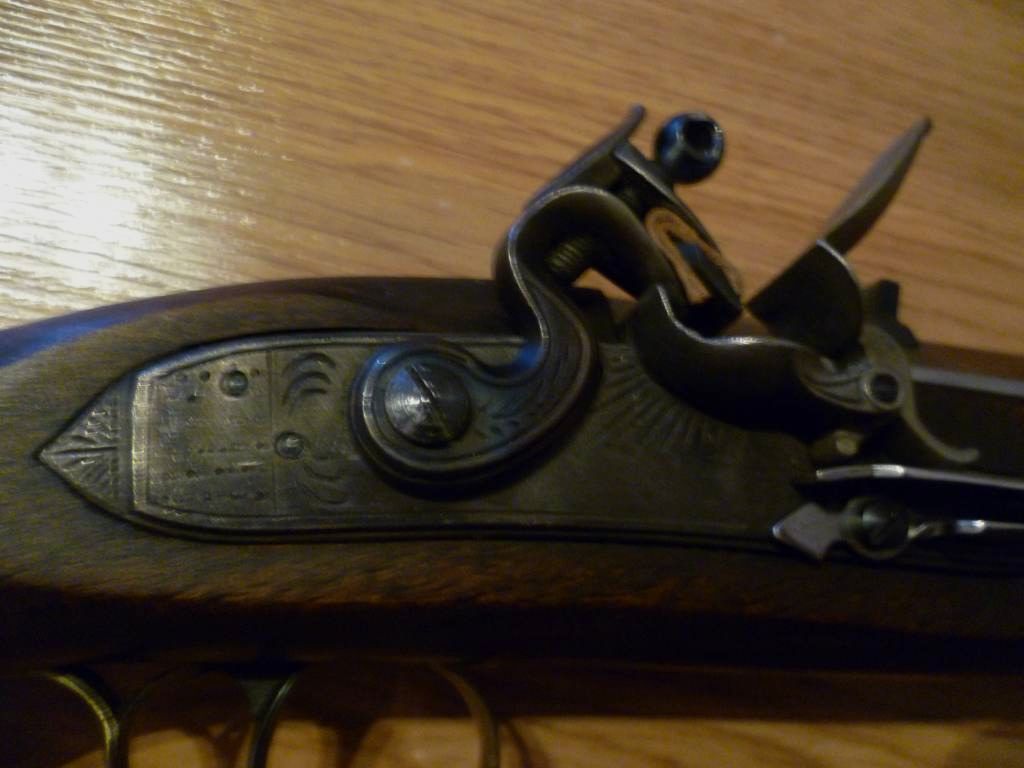 JUKAR SPAIN  Perkussionspistole  Cal.45  Steinschloss