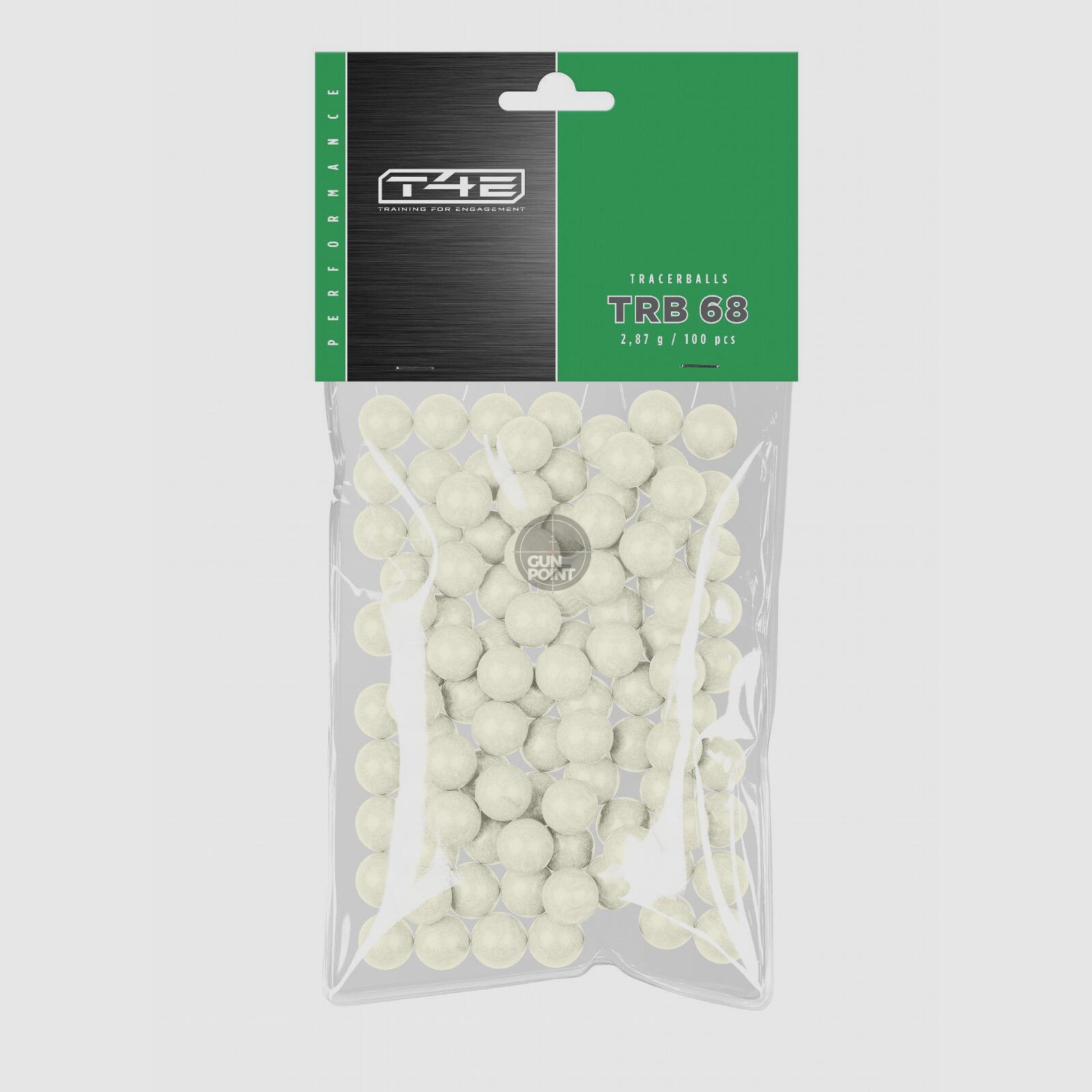 T4E Tracerballs Performance TRB 68 cal. .68, Inhalt: 100 Stk.