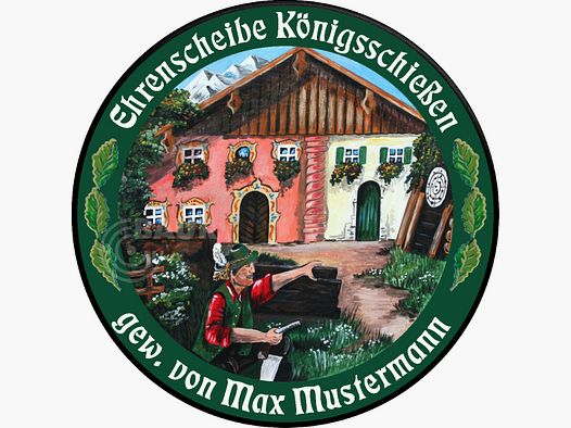 Schietschijf ECO-LINE Motief 185