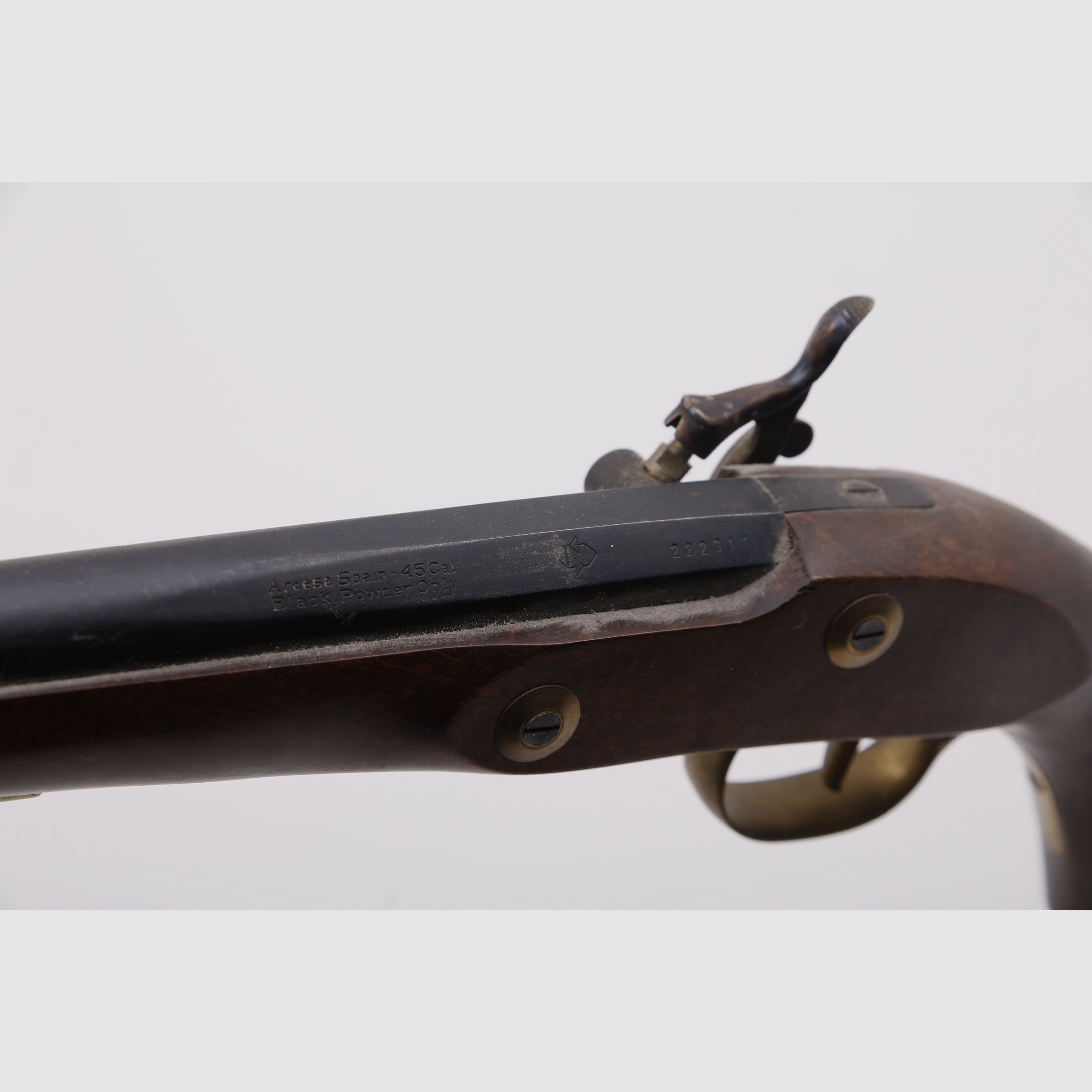 Steinschloss Pistool .45 Voorlader Ardesa Spanje Zwart Poeder