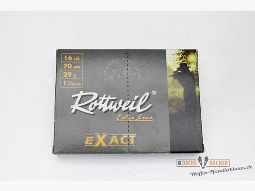 Rottweil Exact 16/70 SLUG FLG 29g 10 schoten