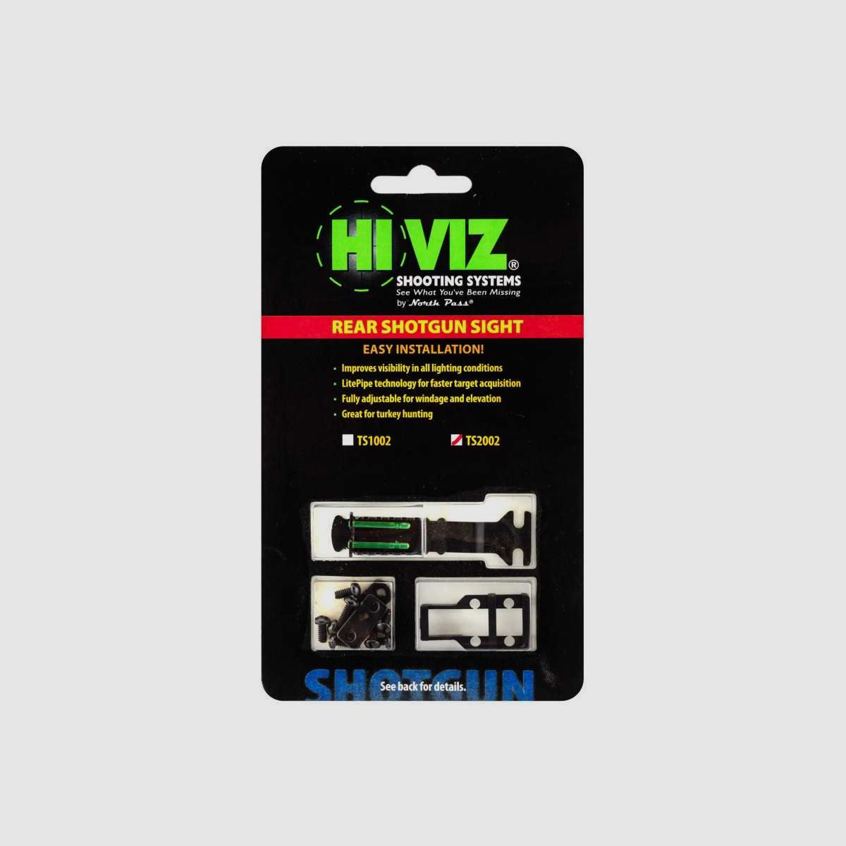 Regolazione della mira per banda da 4,2 a 9,8 mm - Hi-Viz - Per banda da 4,2 a 8 mm - TS.2002, immagine 2 di 2