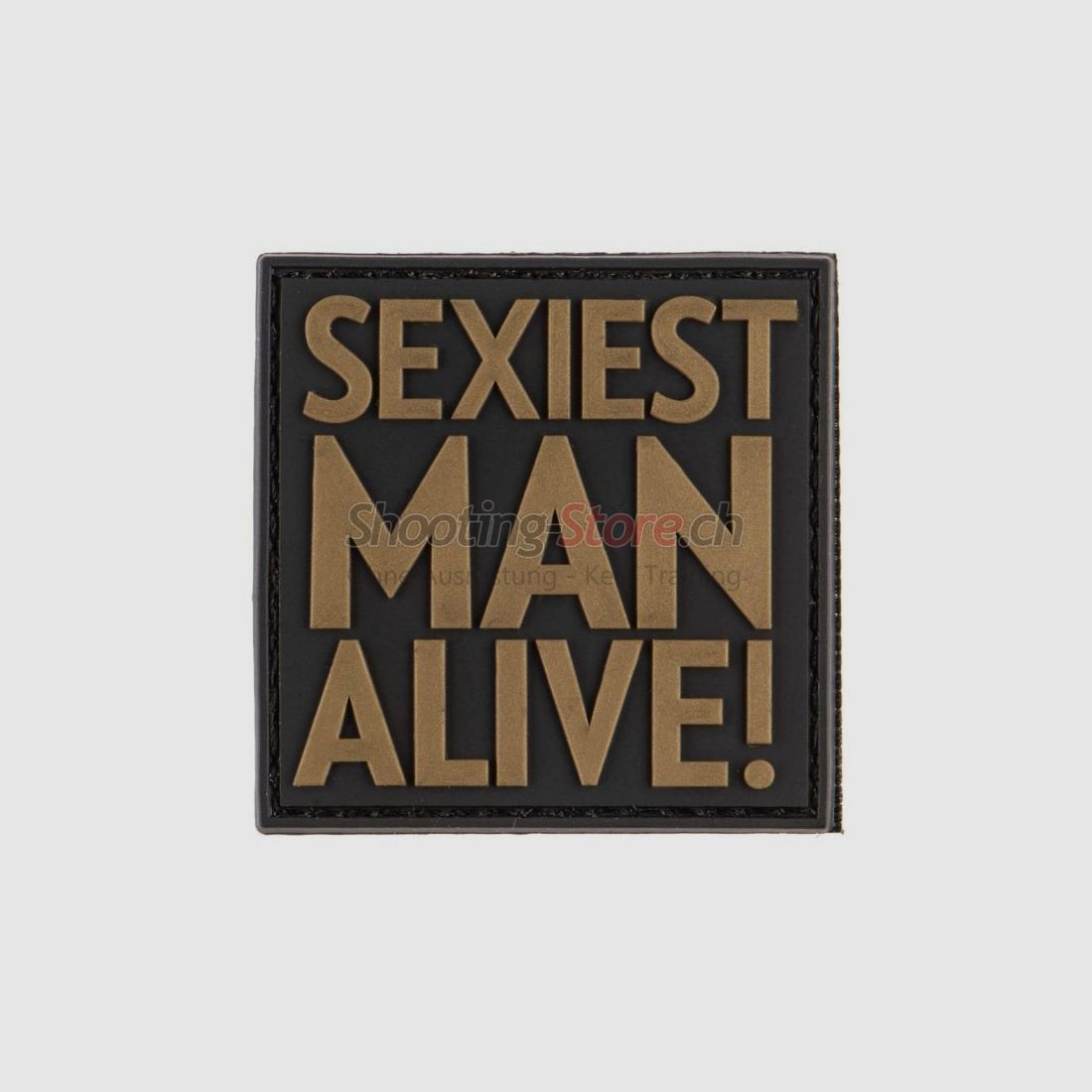 JTG Sexiest Man Alive Patch Schwarz