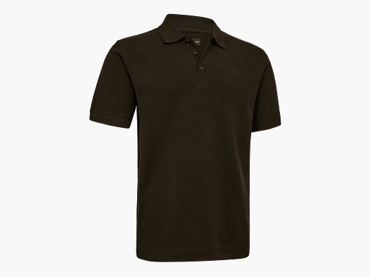 Deerhunter Griffin Polo Shirt Otter Brown L