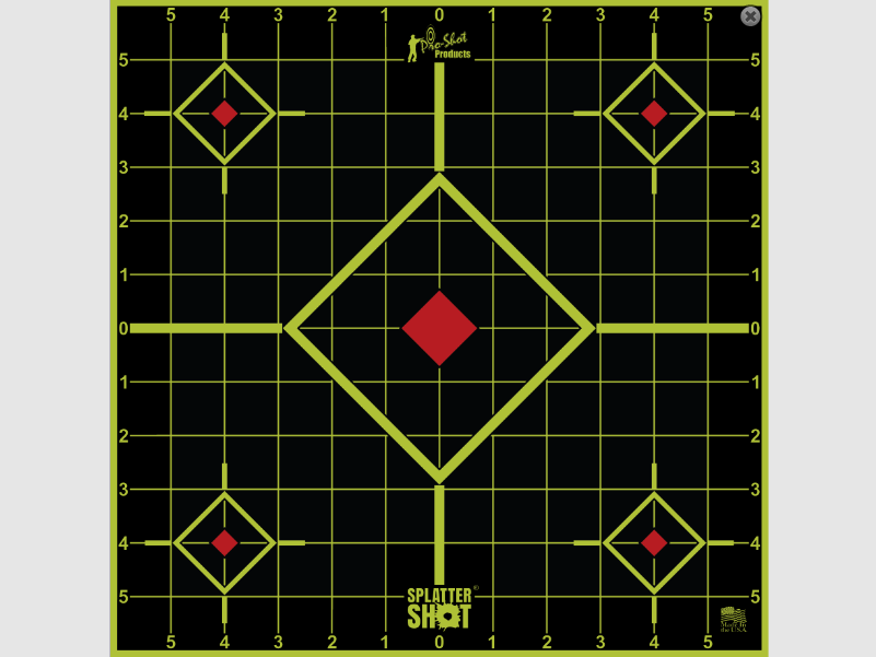 Pro Shot - Tarcza reaktywna 12" 5szt. 12SI-GREEN-5PK
