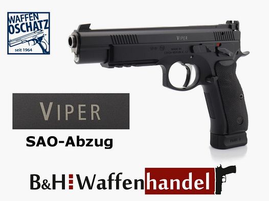 Waffen-Oschatz CZ75 Viper 6 Zoll mit SAO-Abzug - DAS ORIGINAL -