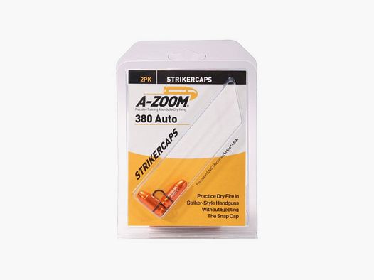 A-ZOOM Cartuccia finta STRIKER 9mm Para 2 pz.