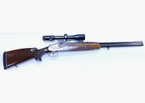 Merkel used weapon Merkel Mod 213 12/70 .30-06 over-and-under rifle