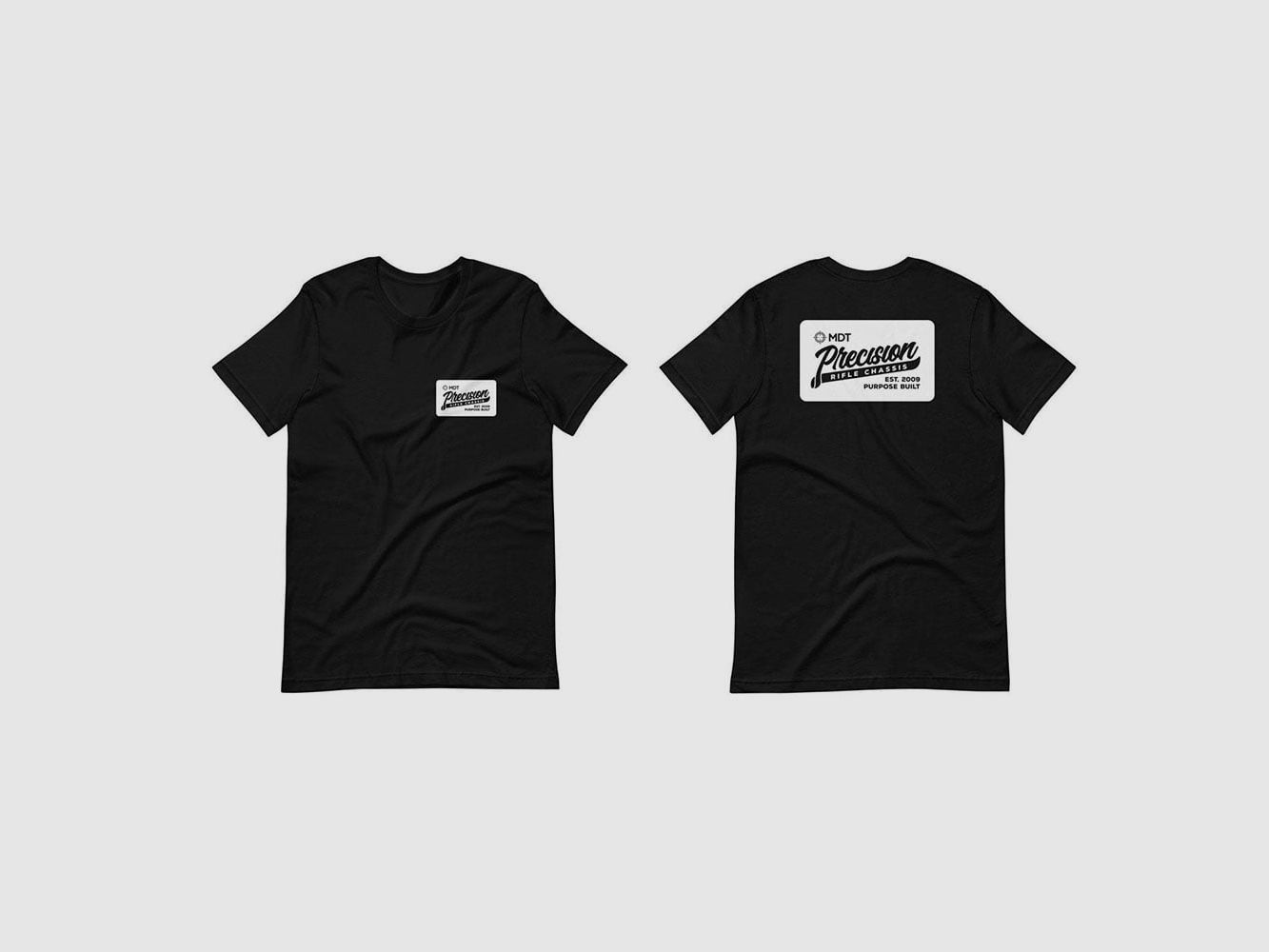 MDT Apparel – T-Shirt – Precision – Small – Black