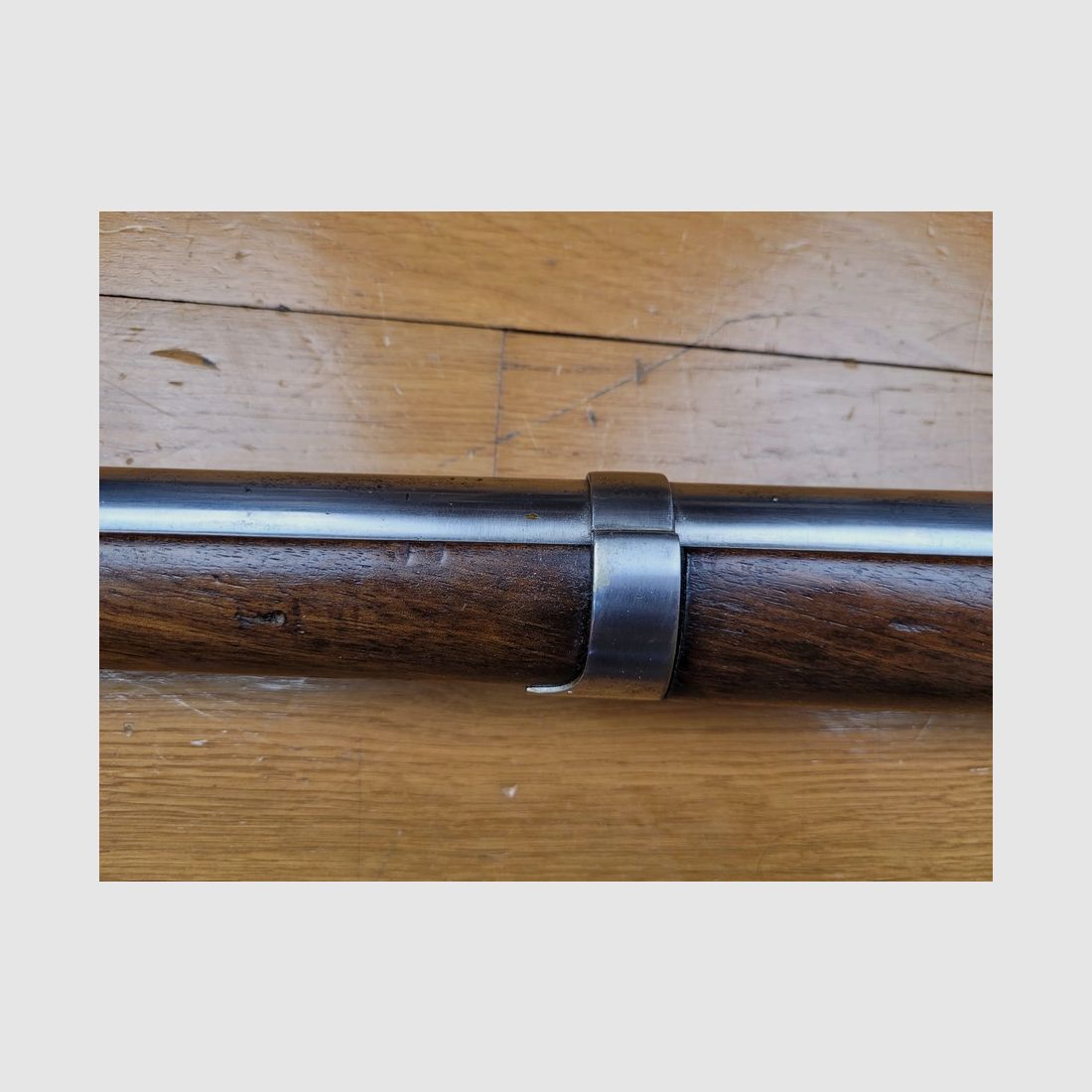 Wunderschönes Gewehr der Gardegrenadiere Modell 1854 – schöner Lauf – schöne Markierungen und Stempel – 1. Herstellungsjahr Saint-Étienne – eines der 7000 überlebenden nicht gekürzten (im Inventar von 1863!) – TBE +, Bild 16 von 28