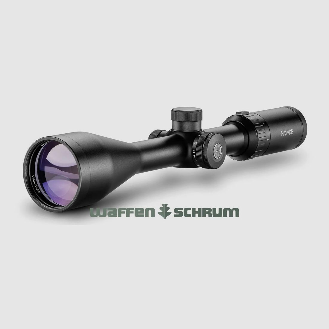 Hawke Vantage IR 4-12x50 1'' tubo central sin riel