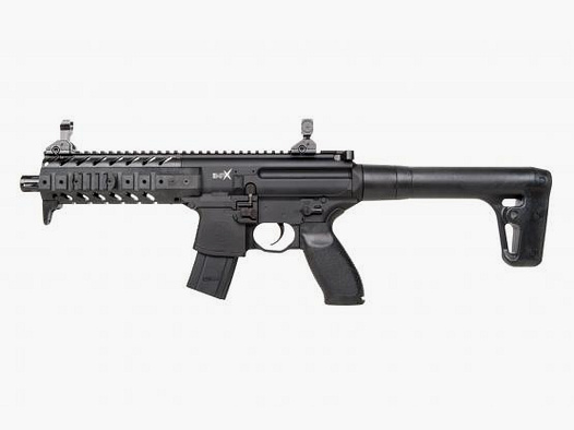 SIG Sauer MPX schwarz cal. 4,5mm (.177) Co2-Gewehr