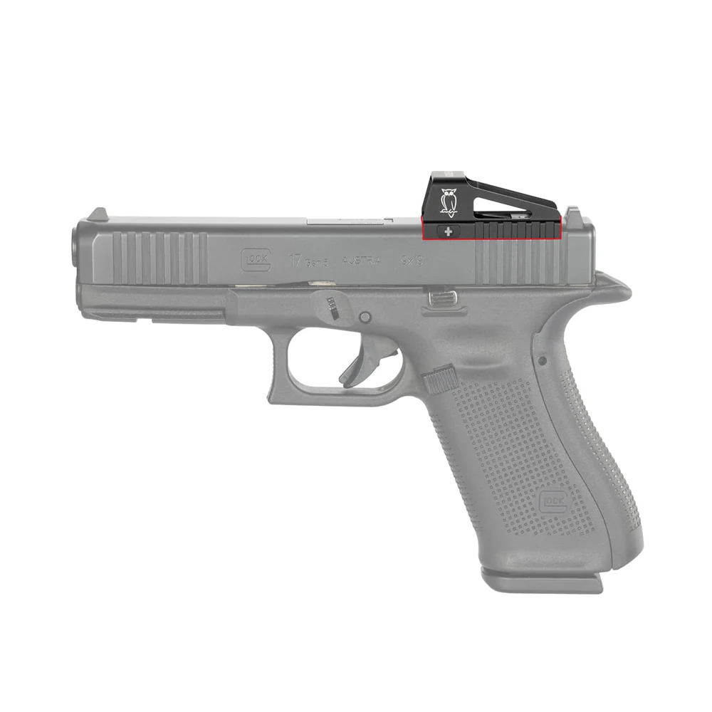 Zielgerät Noblex NV 1x23 OS für Glock MOS, green Dot, Bild 3 von 4