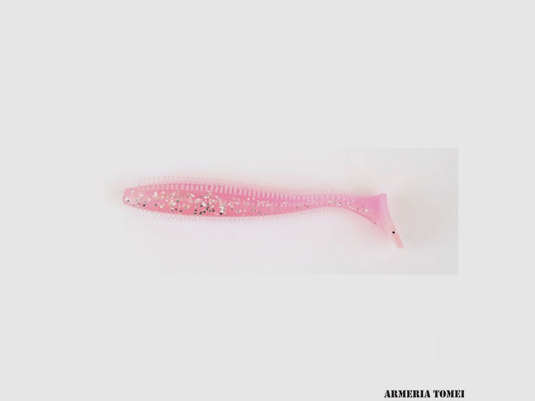 FOX RAGE – SPIKEY SHADS ULTRA UV BULK – PINK CANDY 6 cm