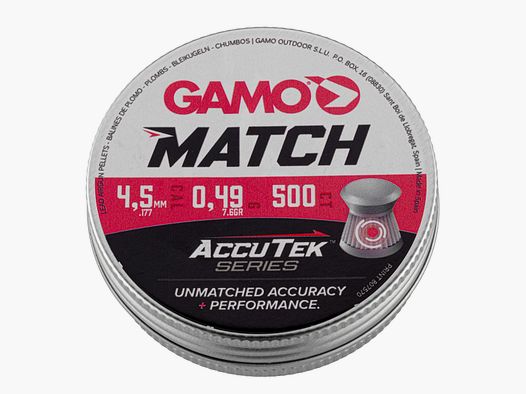 Gamo Match Accutek 500 - 4.5mm