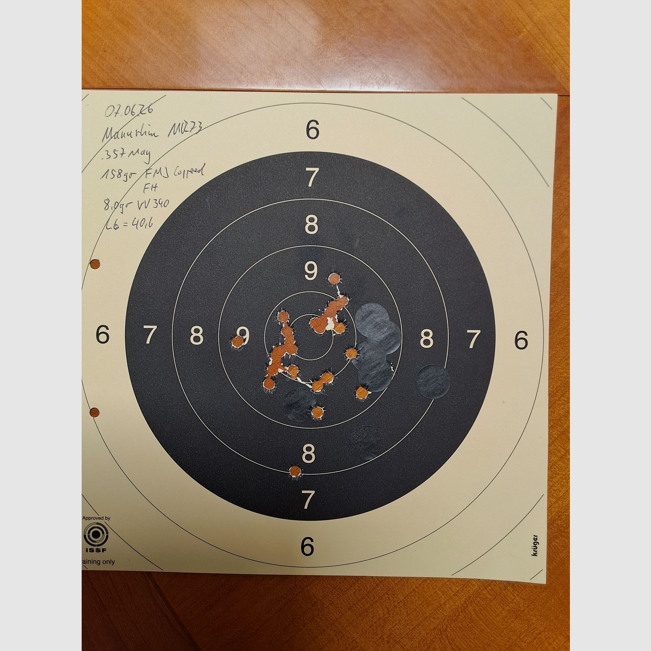 Revolver Manurhin MR73 Sport 6 Zoll .357 Magnum "originale" Manurhin Fertigung
